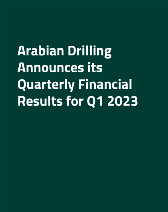 Arabian Drilling Announces its Quarterly Financial Results for Q1 2023