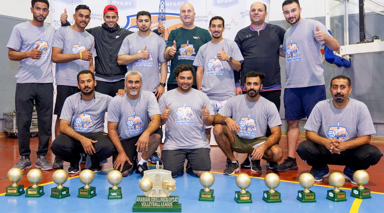 Arabian Drilling and OFSAT 2022 Volleyball League Final Game
