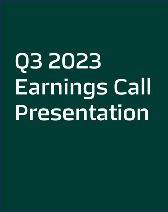 Q3 2023  Earnings Call Presentation