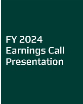 FY 2024 Earnings Call Presentation