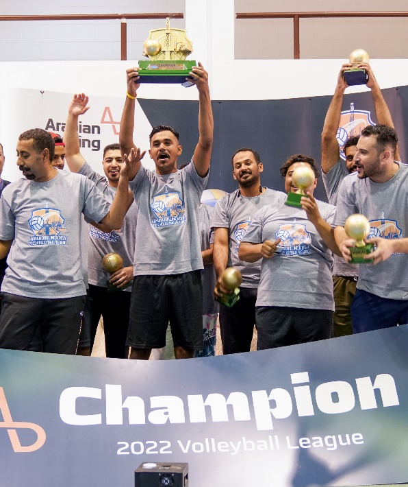 Arabian Drilling and OFSAT 2022 Volleyball League Final